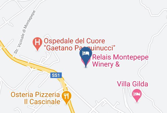 Massa Carrara - Relais Montepepe Winery & Spa Maps