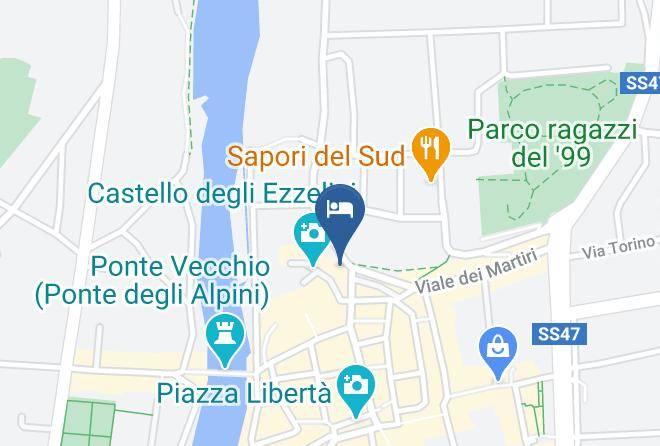 Vicenza - Relais Nel Castello Maps