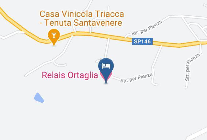 Siena - Relais Ortaglia Maps