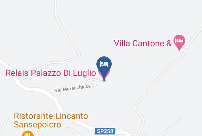 Arezzo - Relais Palazzo Di Luglio Maps