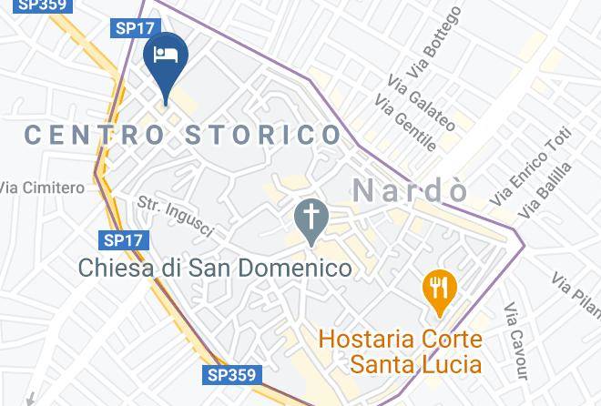 Lecce - Relais Palazzo Vaglio Maps