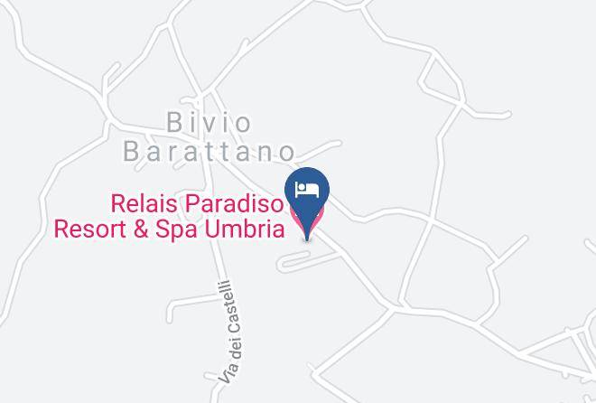 Perugia - Relais Paradiso Resort & Spa Umbria Maps