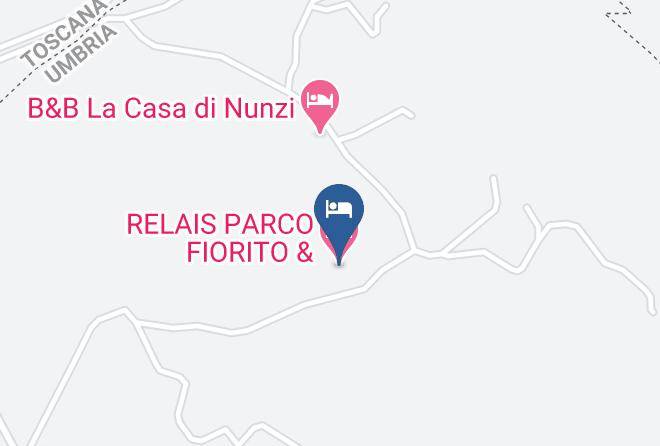 Perugia - Relais Parco Fiorito & Spa Maps