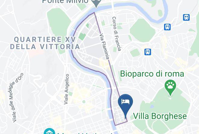 Rome - Relais Piazza Del Popolo Maps