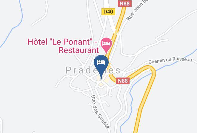 Haute Loire - Relais Randonneurs Resto Rando Le Passage Maps