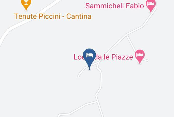 Siena - Relais Riserva Di Fizzano Maps
