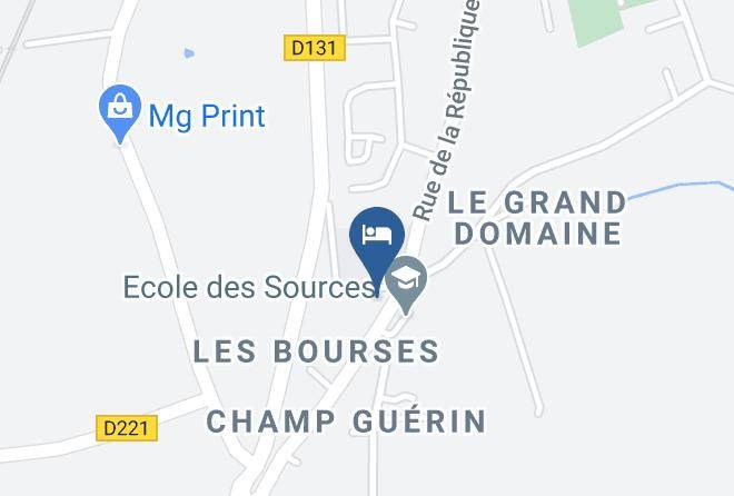Allier - Relais Saint Ange Maps