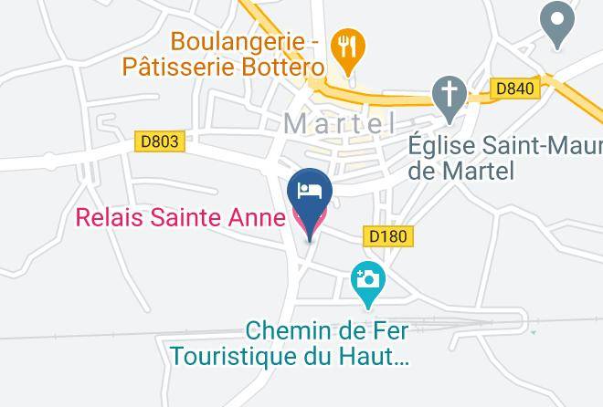 Lot - Relais Sainte Anne Maps