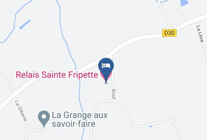 Relais Sainte Fripette Map