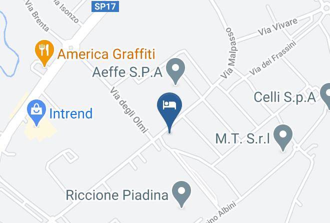 Rimini - Relais San Giovanni Hotel Maps