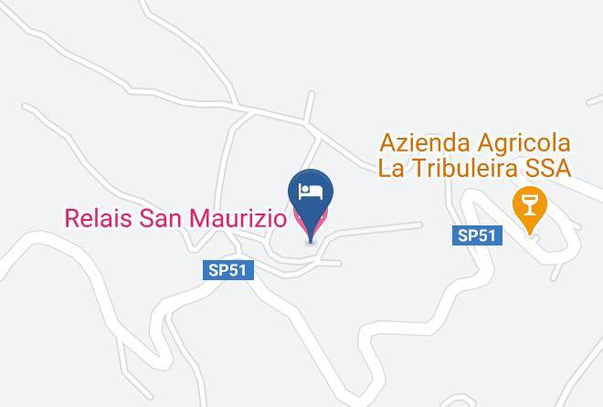 Cuneo - Relais San Maurizio Maps