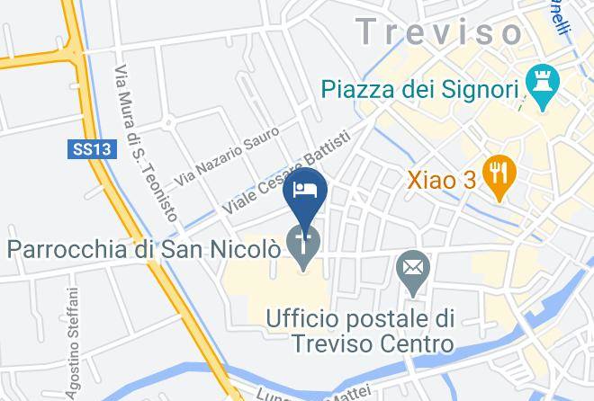 Treviso - Relais San Nicolo Hotel Maps