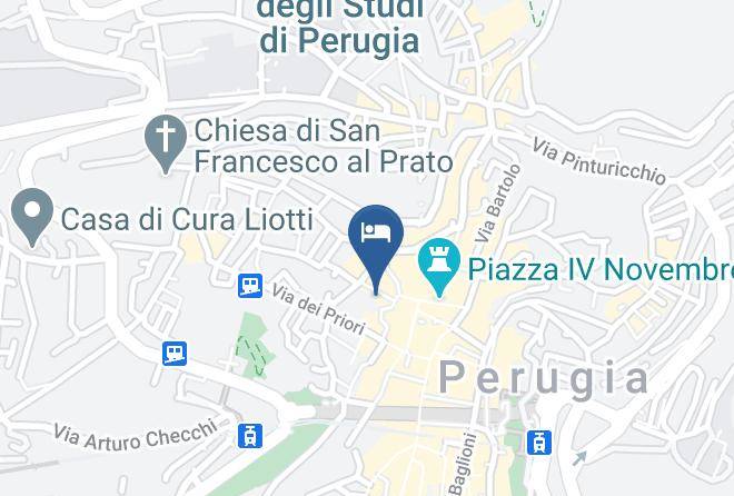 Relais Santa Cecilia The Secret Place Map