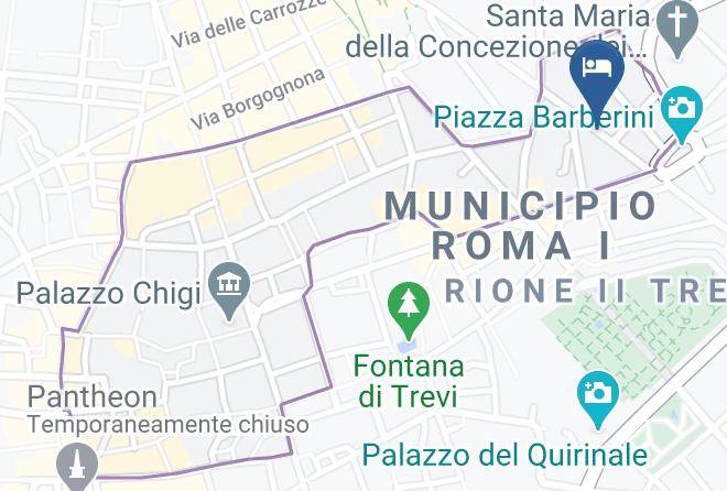 Rome - Relais Sistina Maps