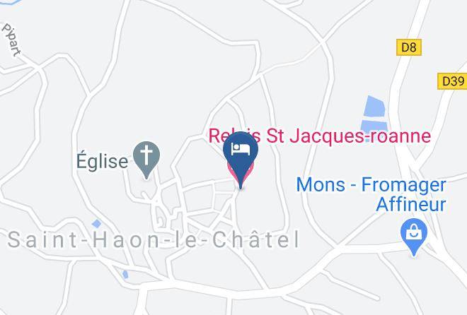 Loire - Relais St Jacques Roanne Maps