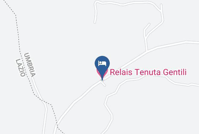 Terni - Relais Tenuta Gentili Maps