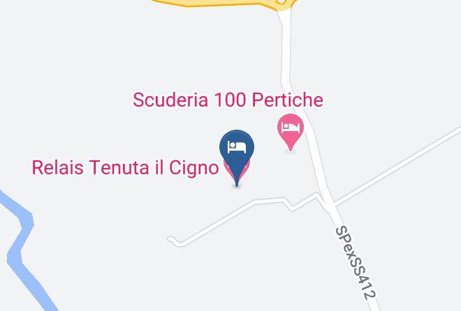 Pavia - Relais Tenuta Il Cigno Maps