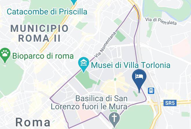 Rome - Relais Tiburtina Maps