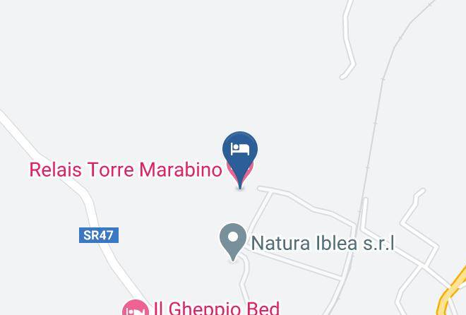 Ragusa - Relais Torre Marabino Maps