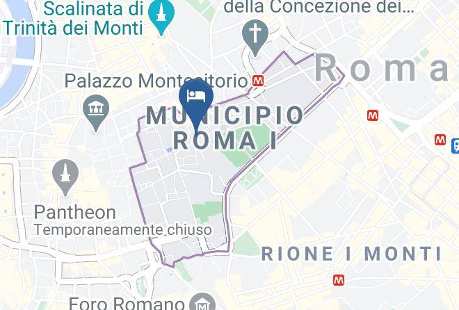 Rome - Relais Trevi 95 Boutique Hotel Maps