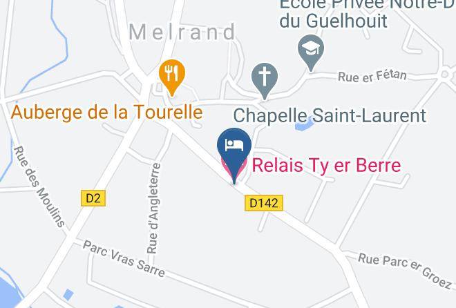 Morbihan - Relais Ty Er Berre Maps