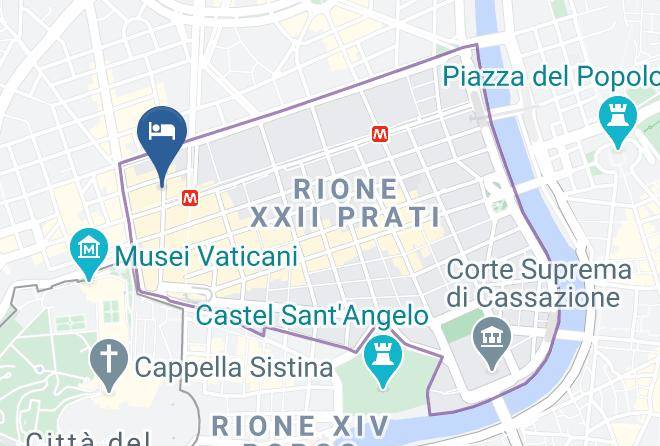 Relais Vatican Suites Map