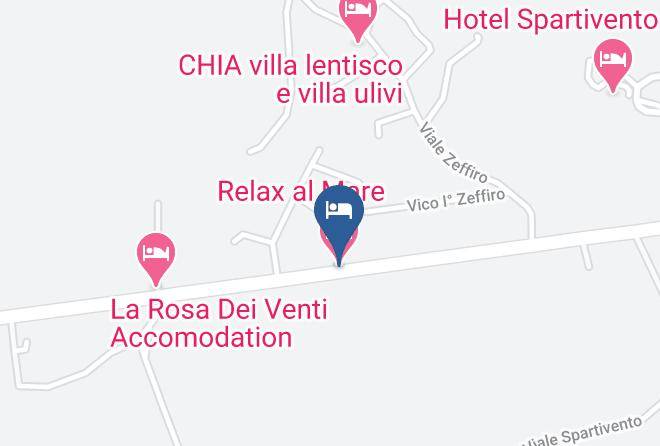 Province Of South Sardinia - Relax Al Mare Maps
