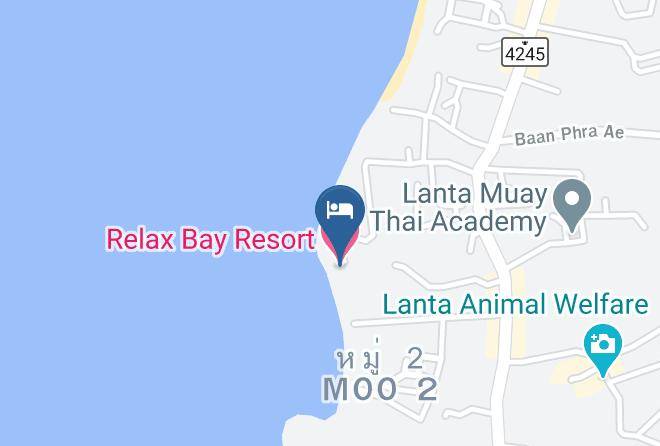 Amphoe Ko Lanta - Relax Bay Resort Maps