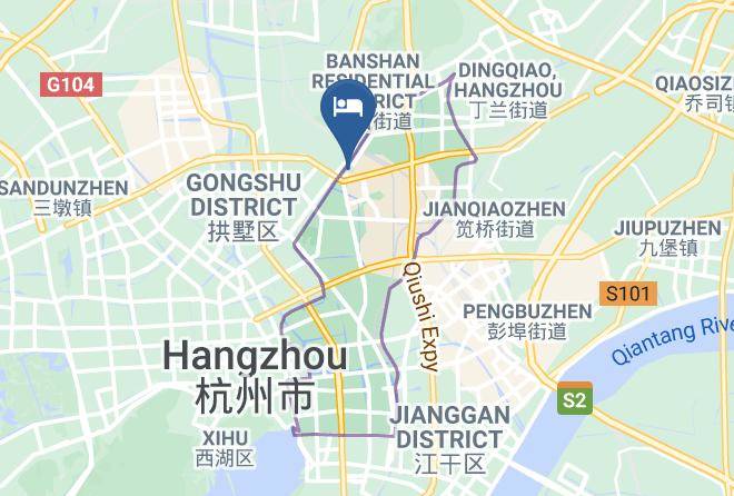 Hangzhou - Relax Hotel Maps