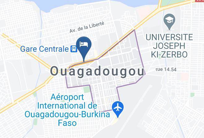 Kadiogo - Relax Hotel Maps