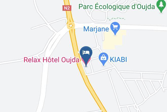 Oujda - Relax Hotel Oujda Maps