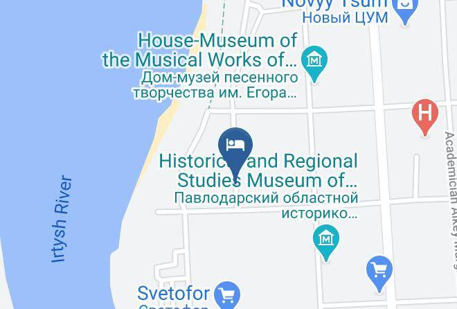 Pavlodar - Relax Hotel Maps