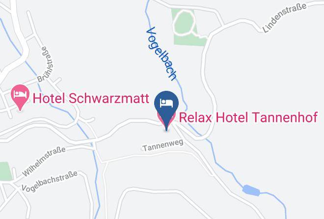 Relax Hotel Tannenhof Map