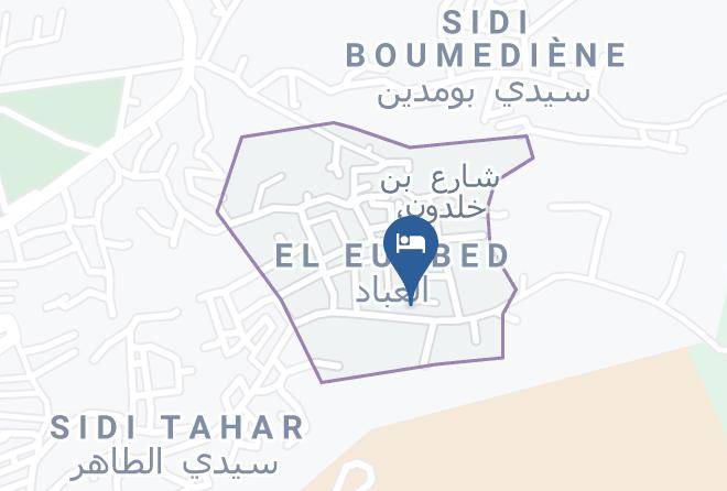 Tlemcen - Relax Hotel Tlemcen Maps