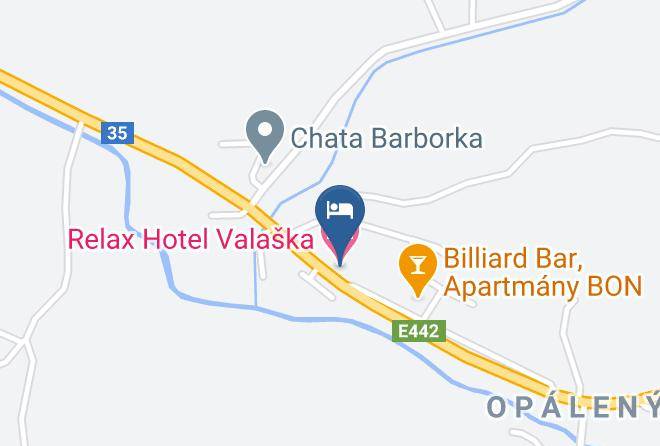 Relax Hotel Valaska Map