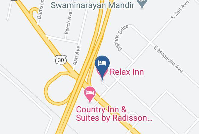 Relax Inn Map