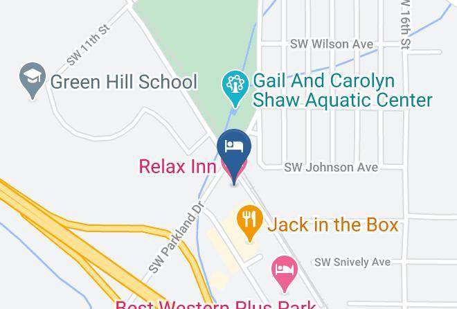 Lewis - Relax Inn Chehalis Maps