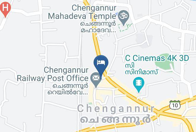 Chengannur - Relax Inn Maps