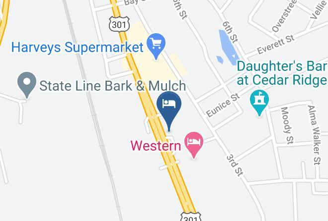 Charlton - Relax Inn Folkston Maps