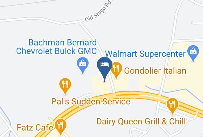 Greene - Relax Inn Greeneville Maps