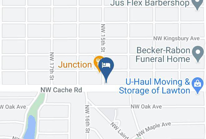 Comanche - Relax Inn Lawton Maps