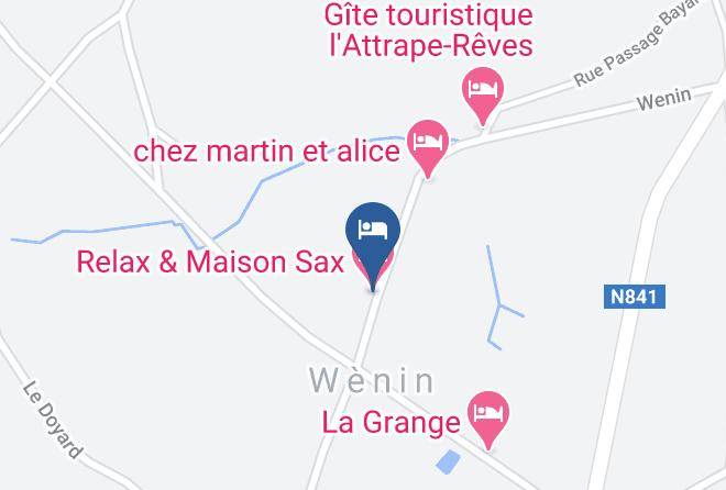 Luxemburg Province - Relax & Maison Sax Maps