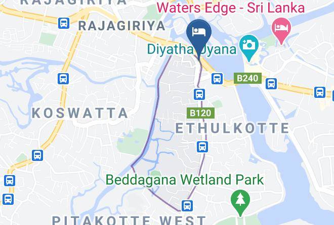 Colombo - Relax On Kotte Maps