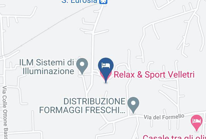 Rome - Relax & Sport Velletri Maps