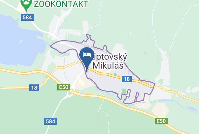 Liptovsky Mikulas - Relax & Tenis Club Maps