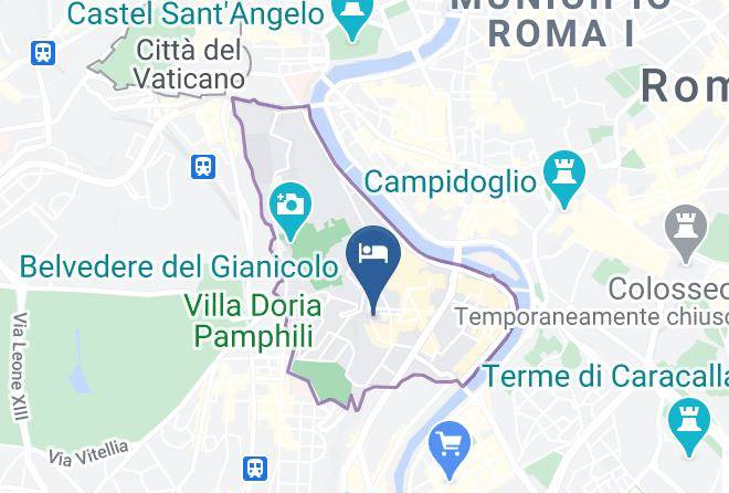 Rome - Relaxing Trastevere Maps