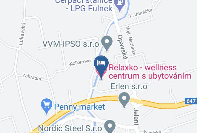 Relaxko Wellness Centrum S Ubytovanim Map