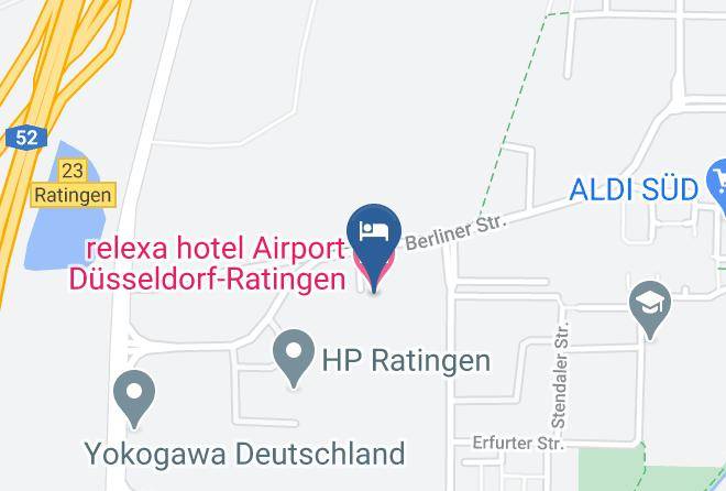 Mettmann - Relexa Hotel Airport Dusseldorf Ratingen Maps