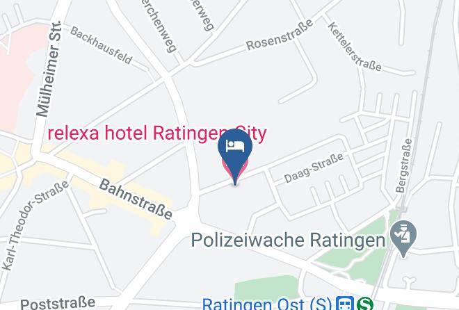 Mettmann - Relexa Hotel Ratingen City Maps