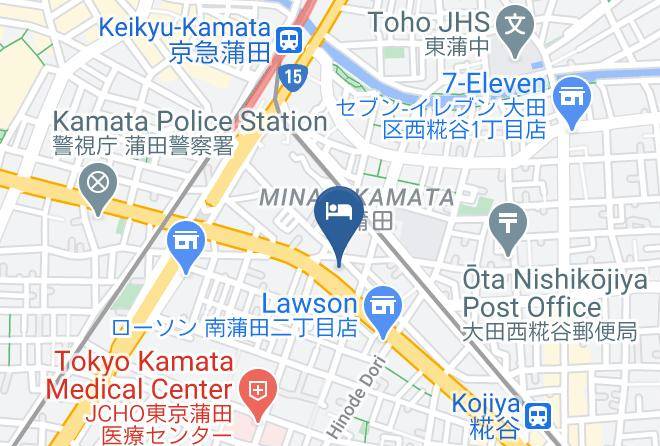 Ota Ward - Relief Premium Haneda Maps